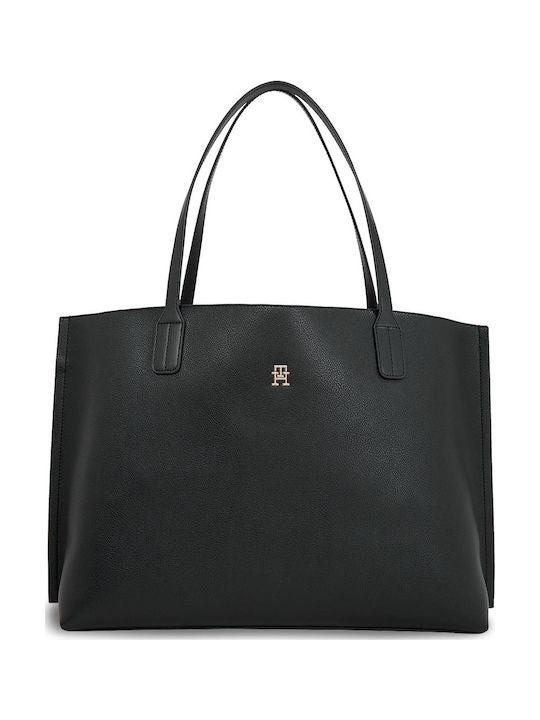 حقيبة تومي هيلفيجر Monogram Plaque Tote