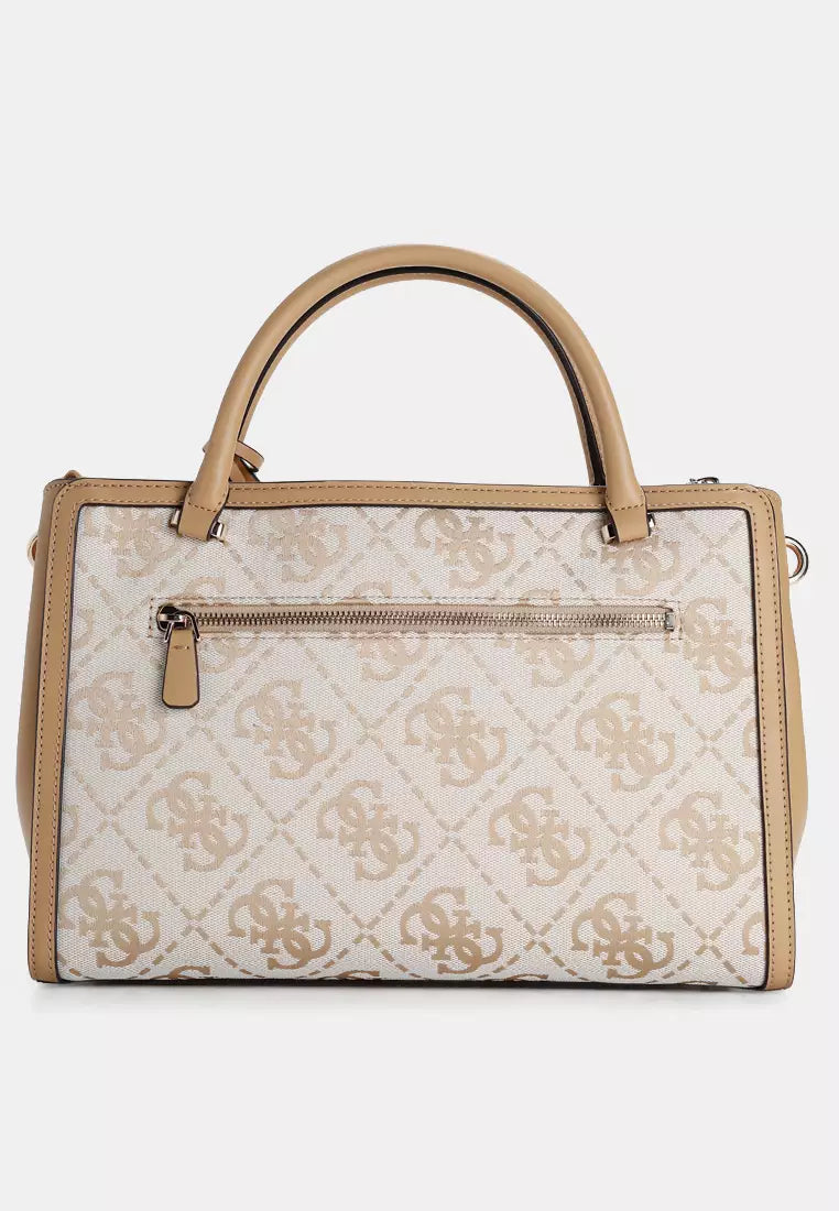 Guess Audrey Logo Satchel Bag