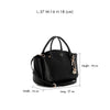Guess Gilda 3 Comp Satchel Bag