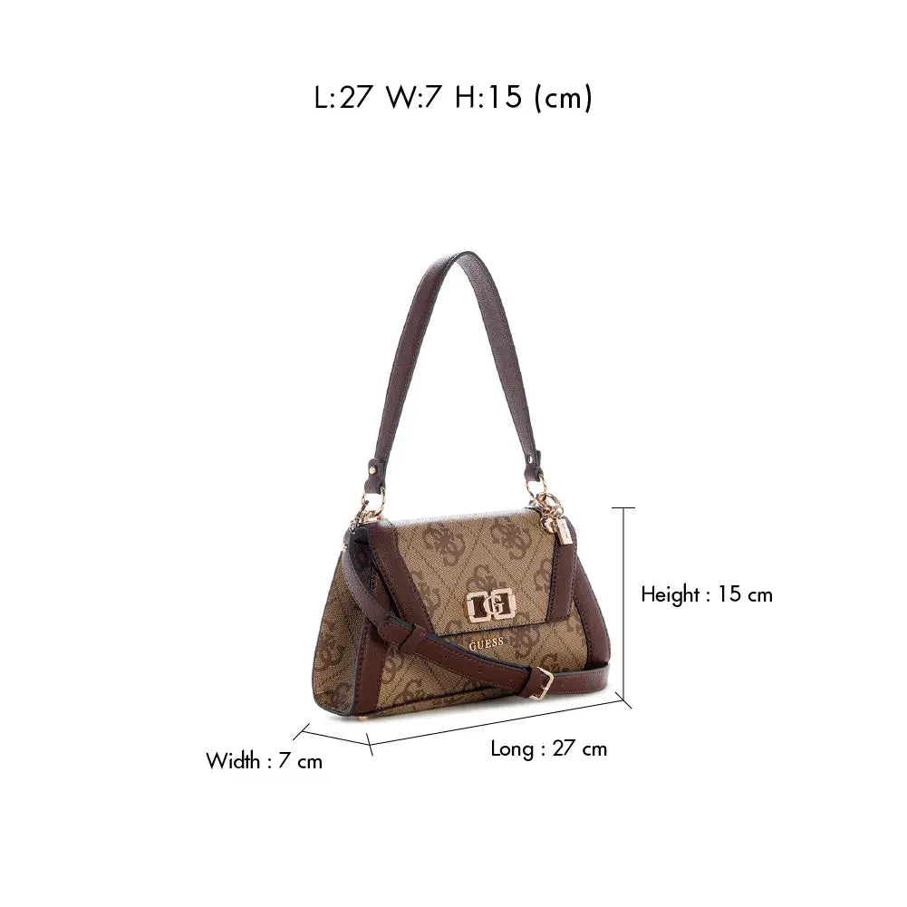 Guess Karnilla Logo Flap Shoulder Bag