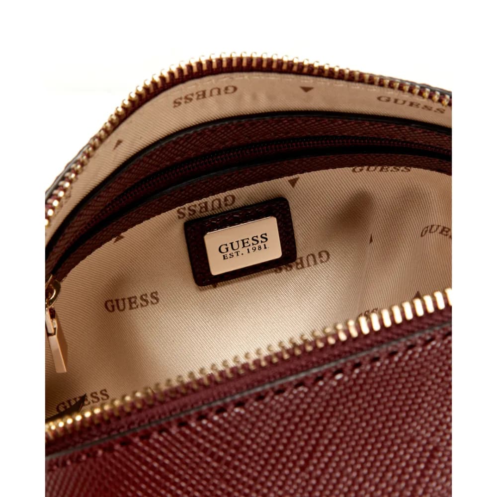 Guess Noelle Double Zip Camera Crossbody Bag