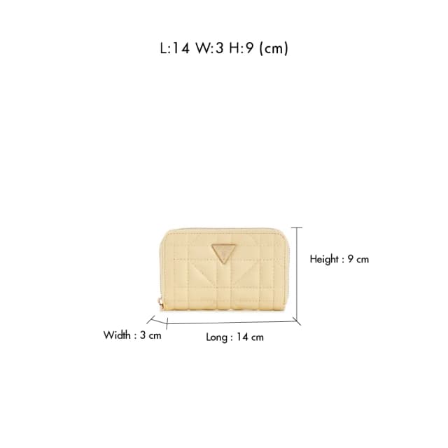 Guess Edita Slg Medium Zip Around Bag
