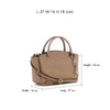 Guess Gilda 3 Comp Satchel Bag