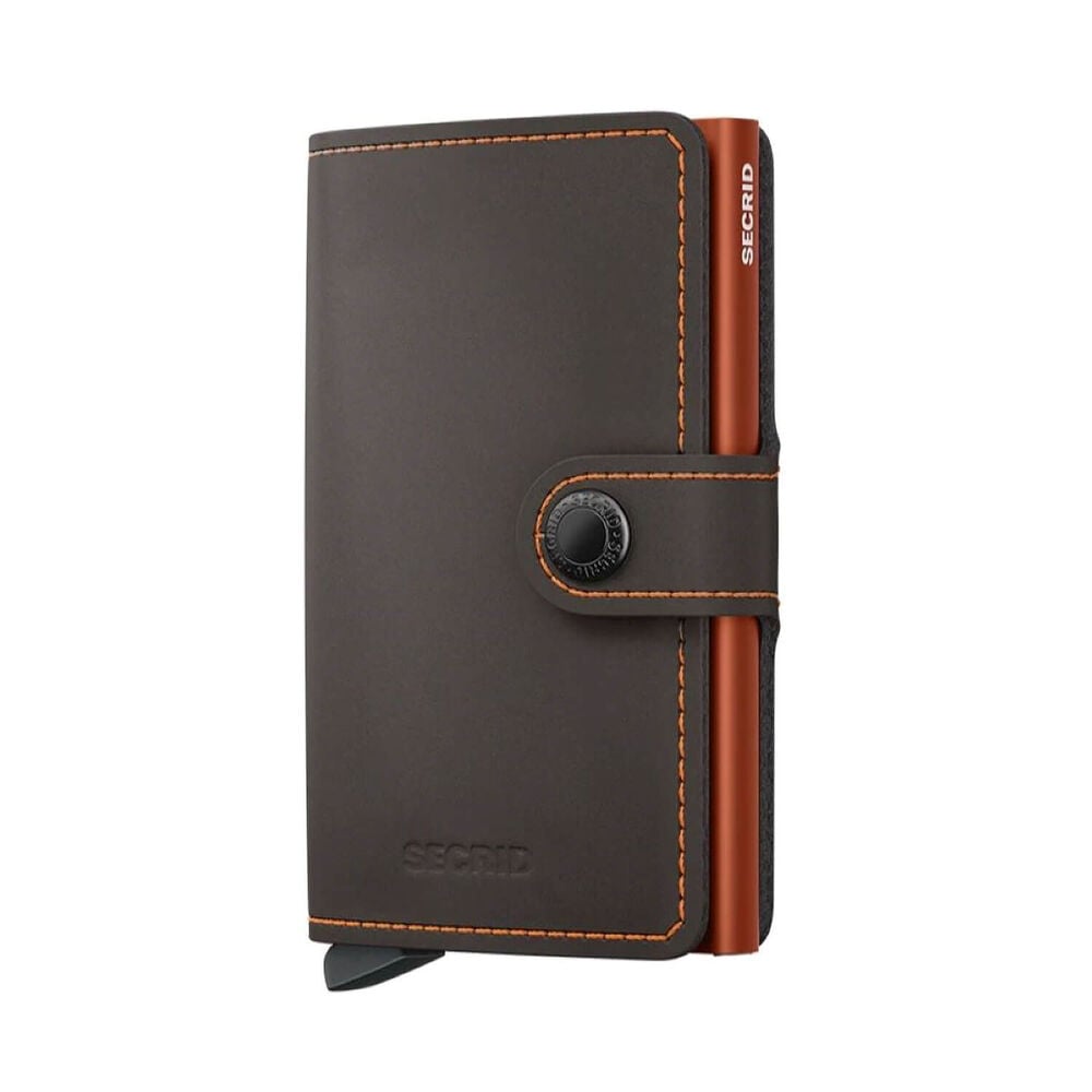 Secrid Miniwallet Matte Truffle Orange Wallet