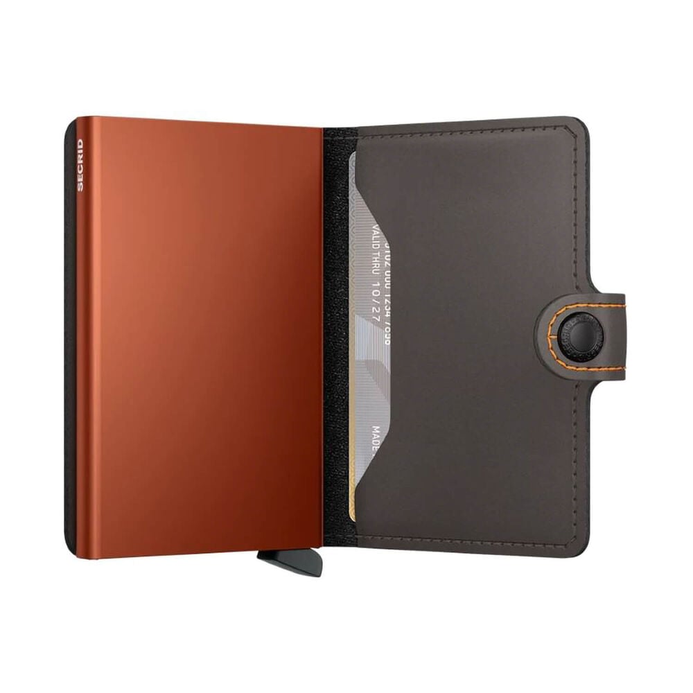 Secrid Miniwallet Matte Truffle Orange Wallet