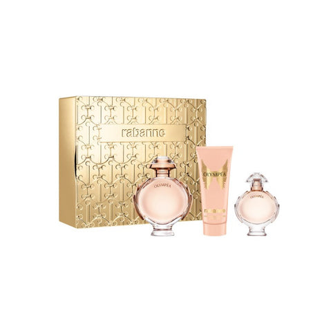 Perfume and Body Lotion set باكو رابان Olympea EDP ‏80 مل / ‏100 مل / ‏6 مل