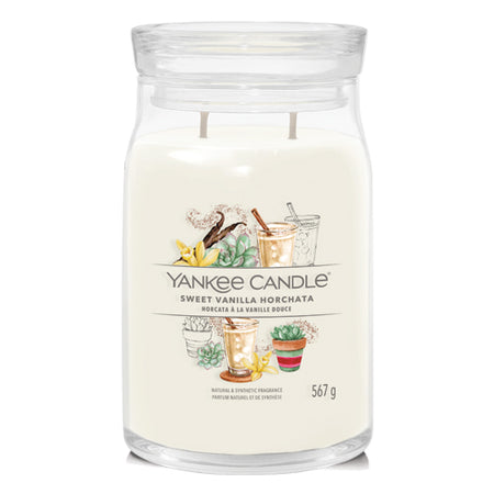 Yankee Candle Sweet Vanilla Horchata Signature Large Scented Candle