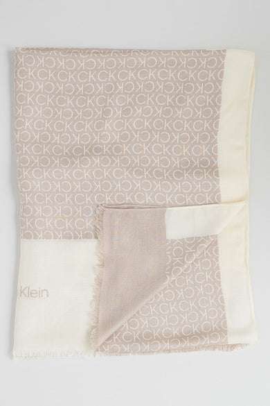 Calvin Klein Scialle Aop Minimal Scarf
