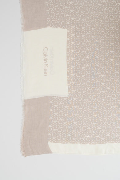 Calvin Klein Scialle Aop Minimal Scarf