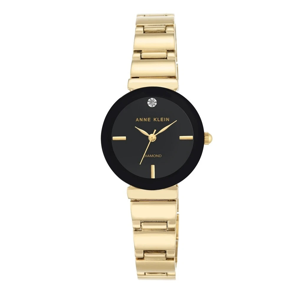 Anne Klein Diamond Black Watch