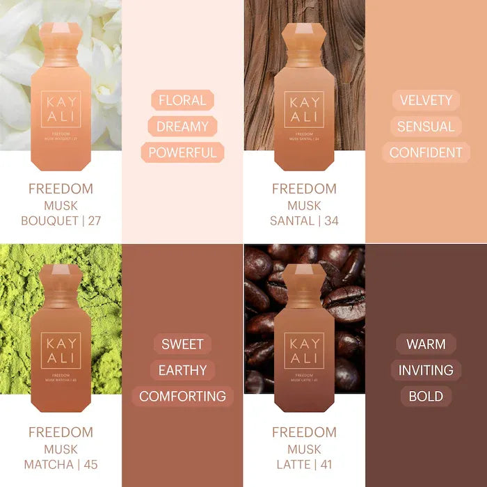 طقم عطور كيالي Freedom EDP Miniature Set 4x10ml EDP ‏4x10 مل