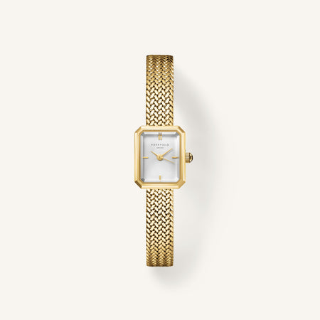 Rosefield Mini Octagon Gold Watch