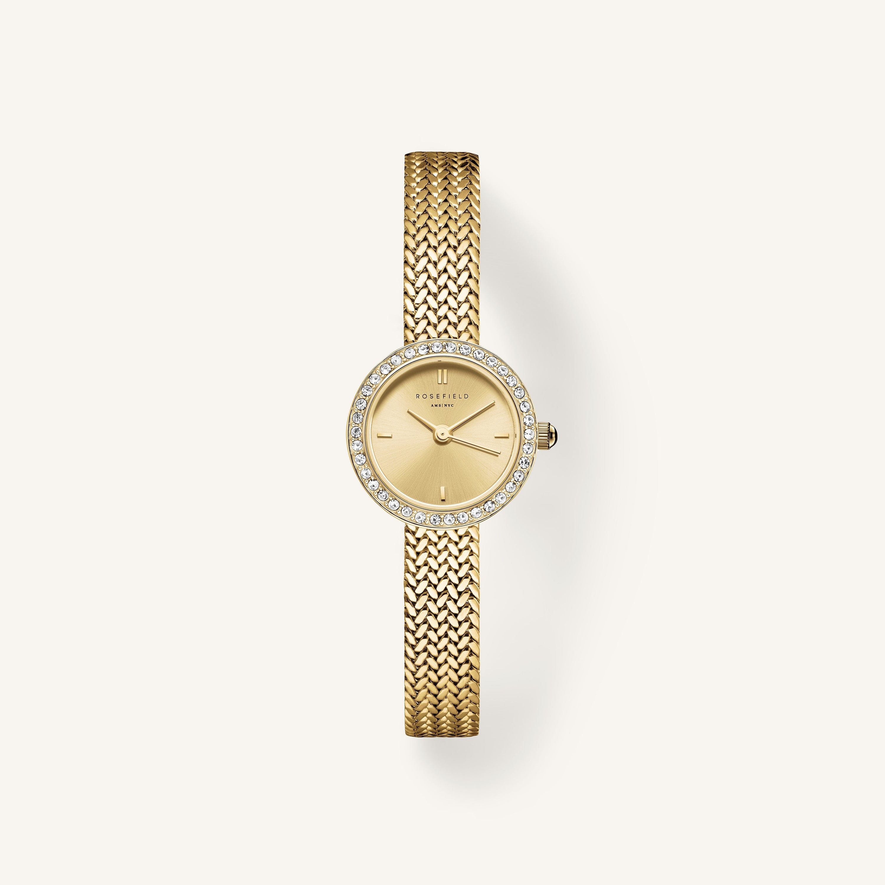Rosefield Mini Small Edit Gold Watch