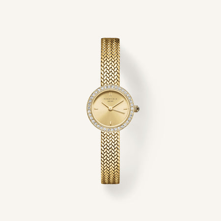 Rosefield Mini Small Edit Gold Watch
