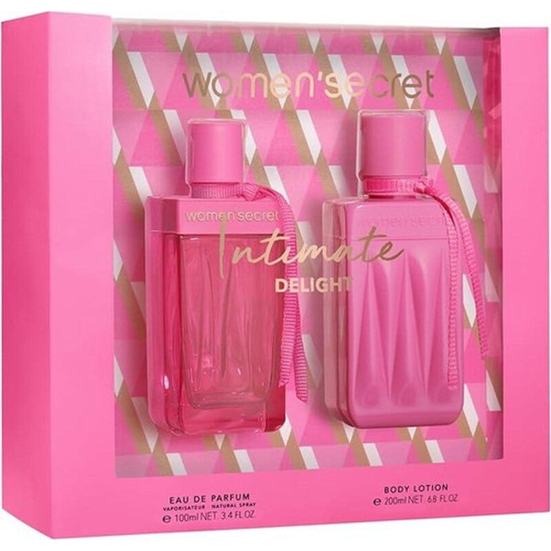 Women'secret Intimate Delight Gift Set EDP 100 + 200mlml Perfume and Body Lotion set