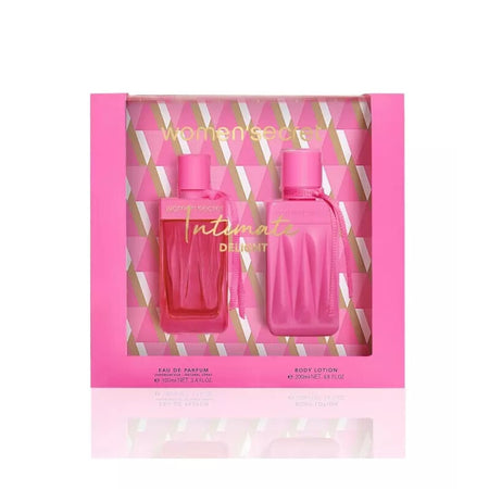 Women Secret Intimate Delight Gift Set EDP 100 + 200mlml Perfume and Body Lotion set