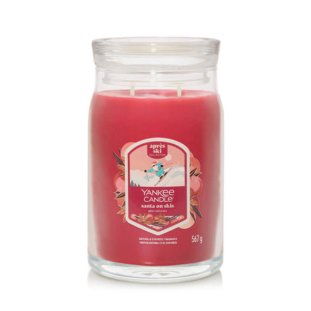 Yankee Candle Santa On Skis Signature Large Scented Candle