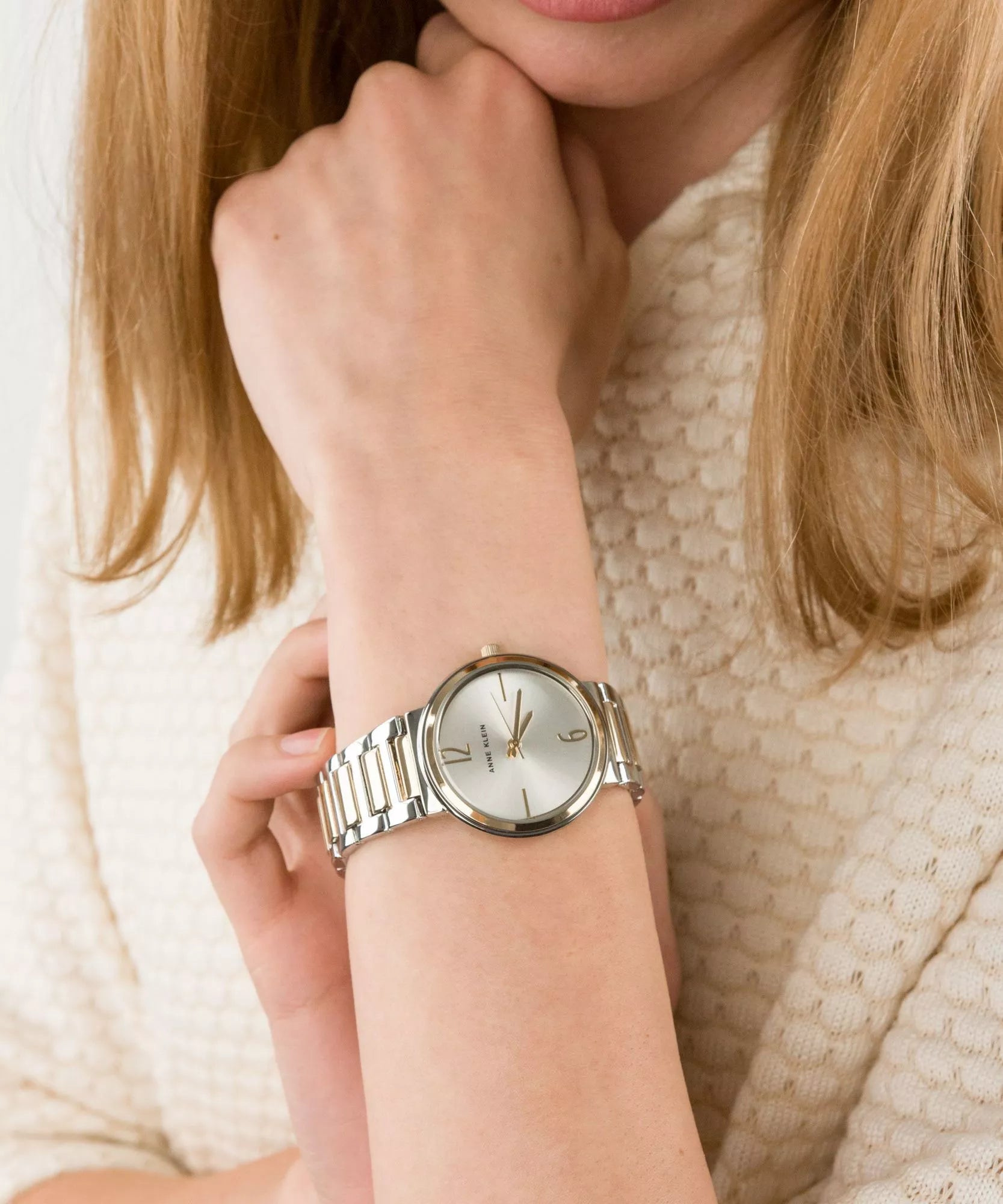 ساعة آن كلاين Two Tone