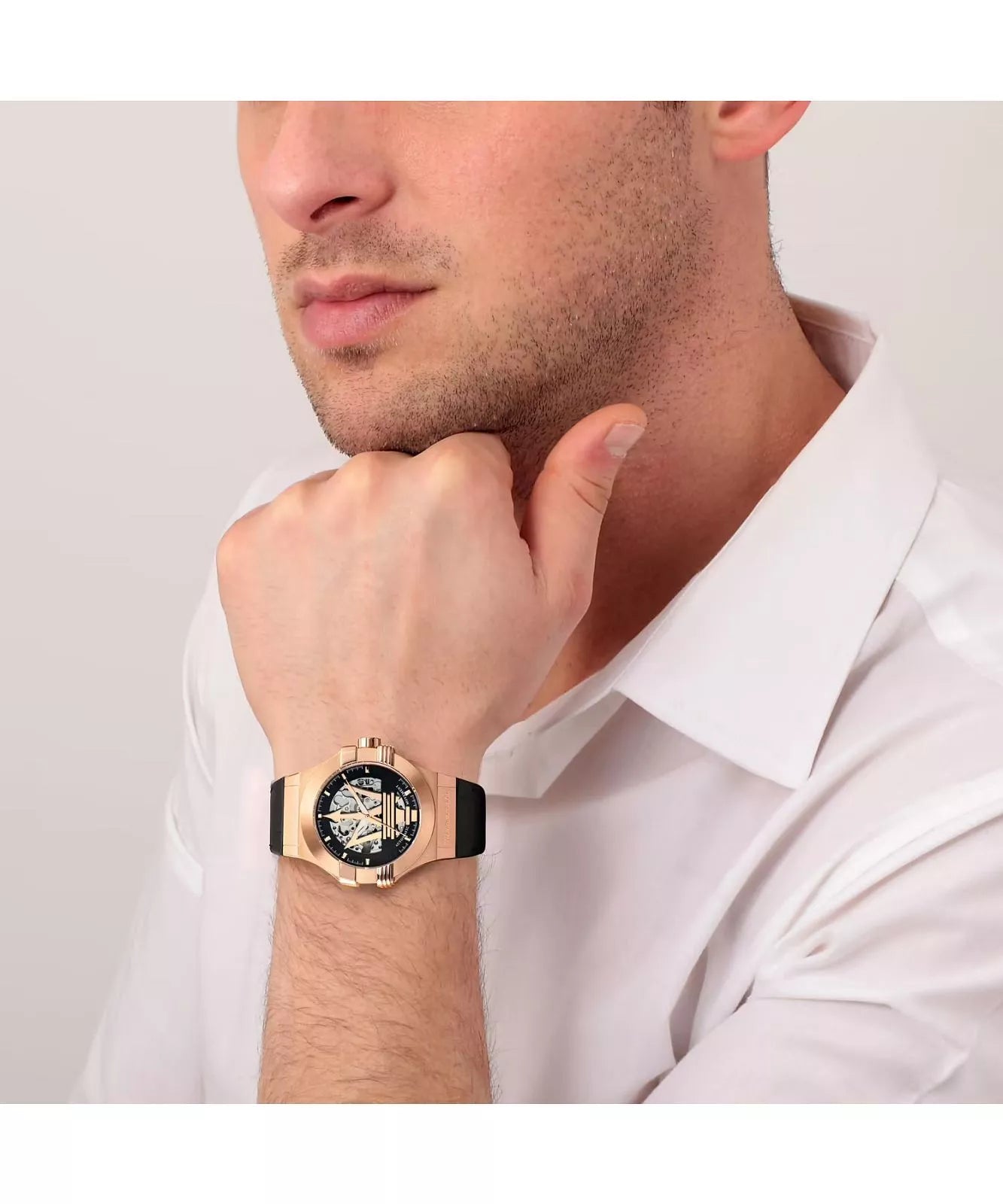 Maserati Potenza Skeleton Watch