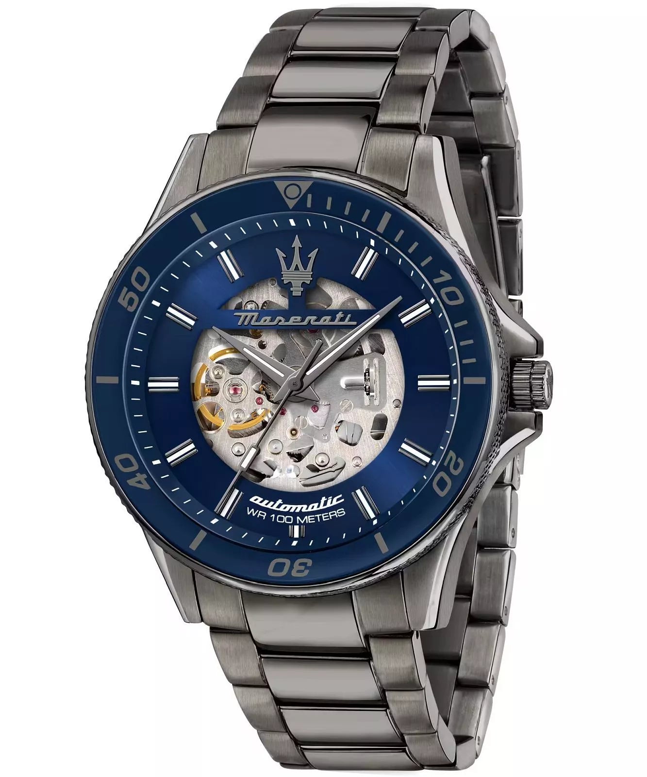 Maserati Sfida Skeleton Watch