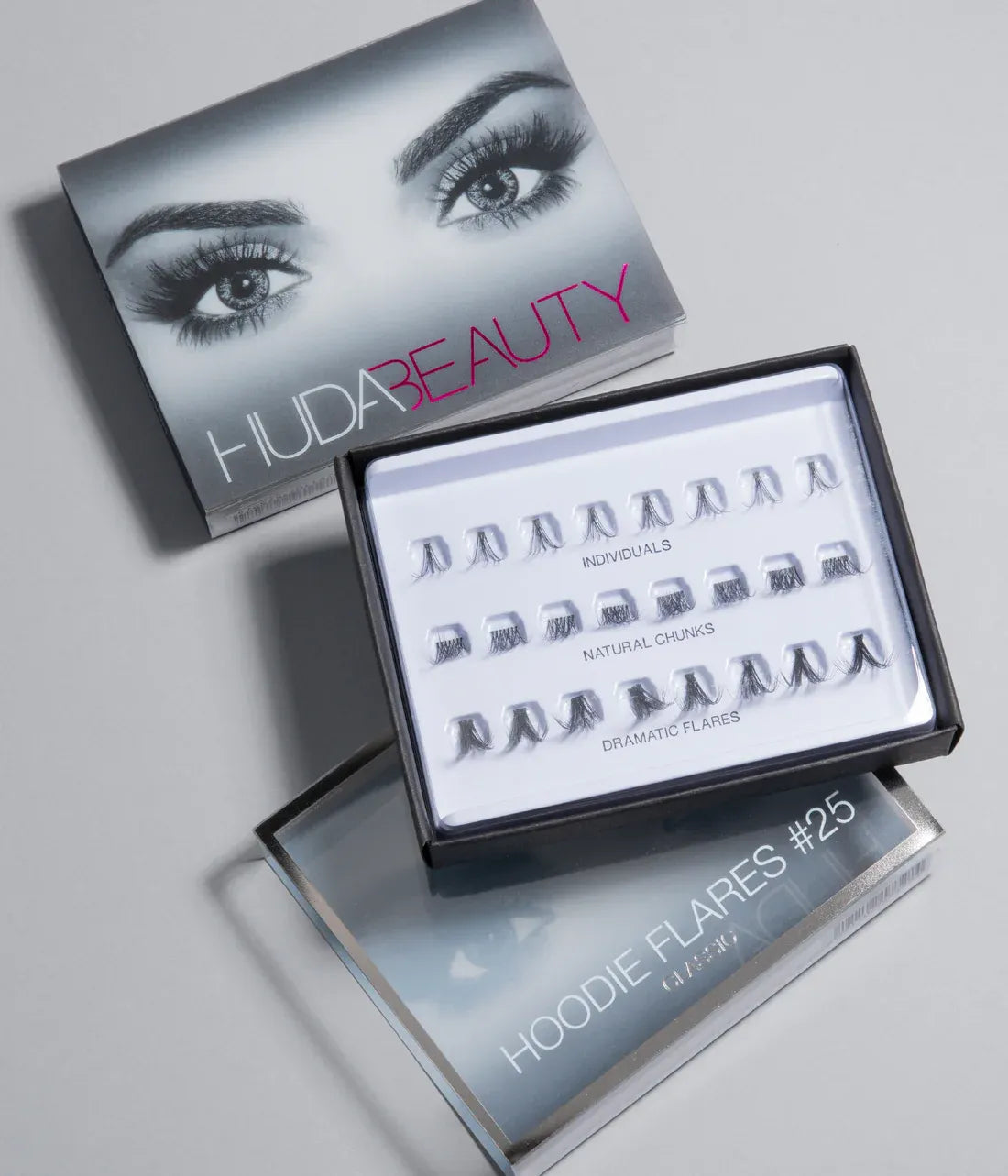 Huda Beauty Hoodie Flair Lashes (individual Lashes 4×6) False Lashes