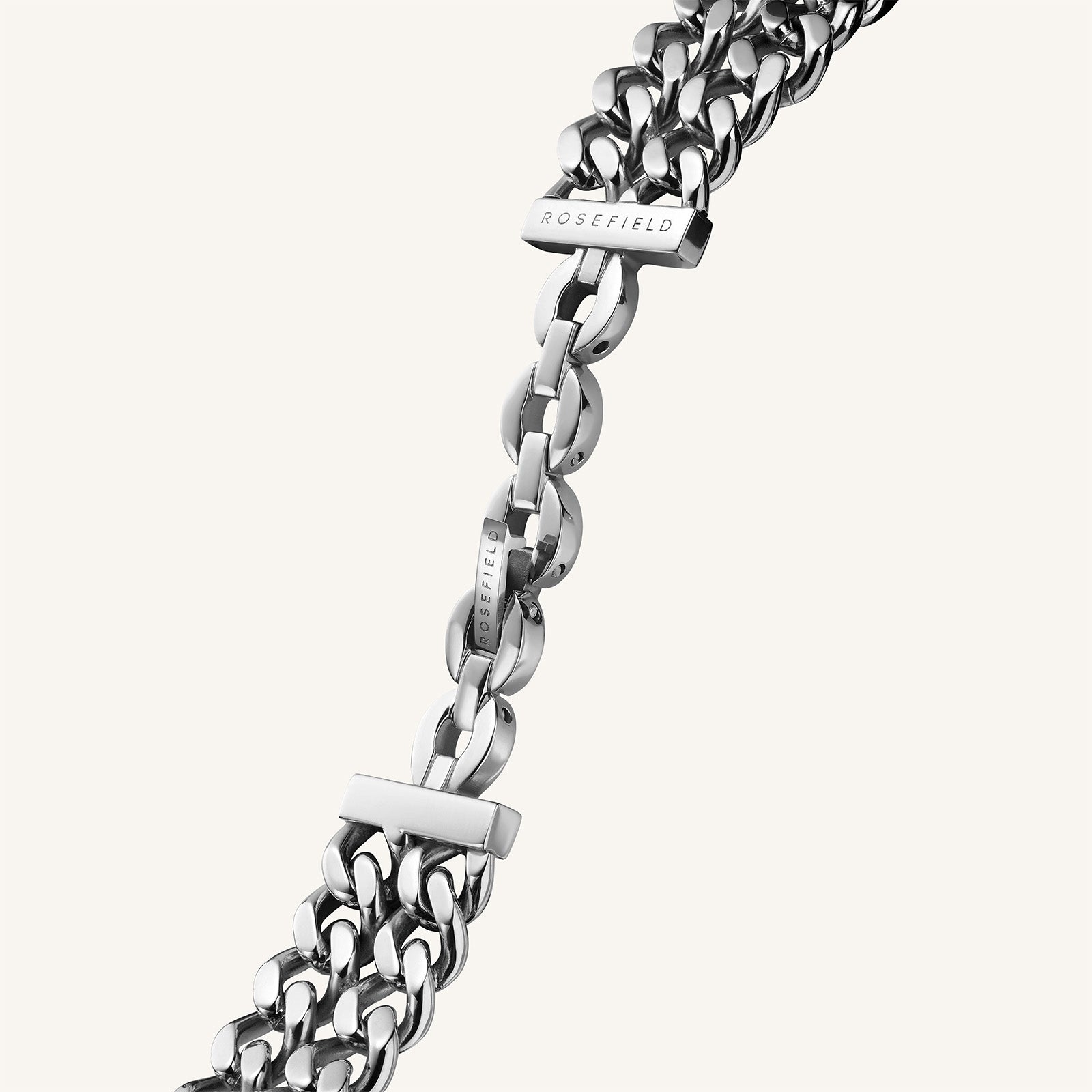 ساعة روزفيلد Studio Double Chain Silver
