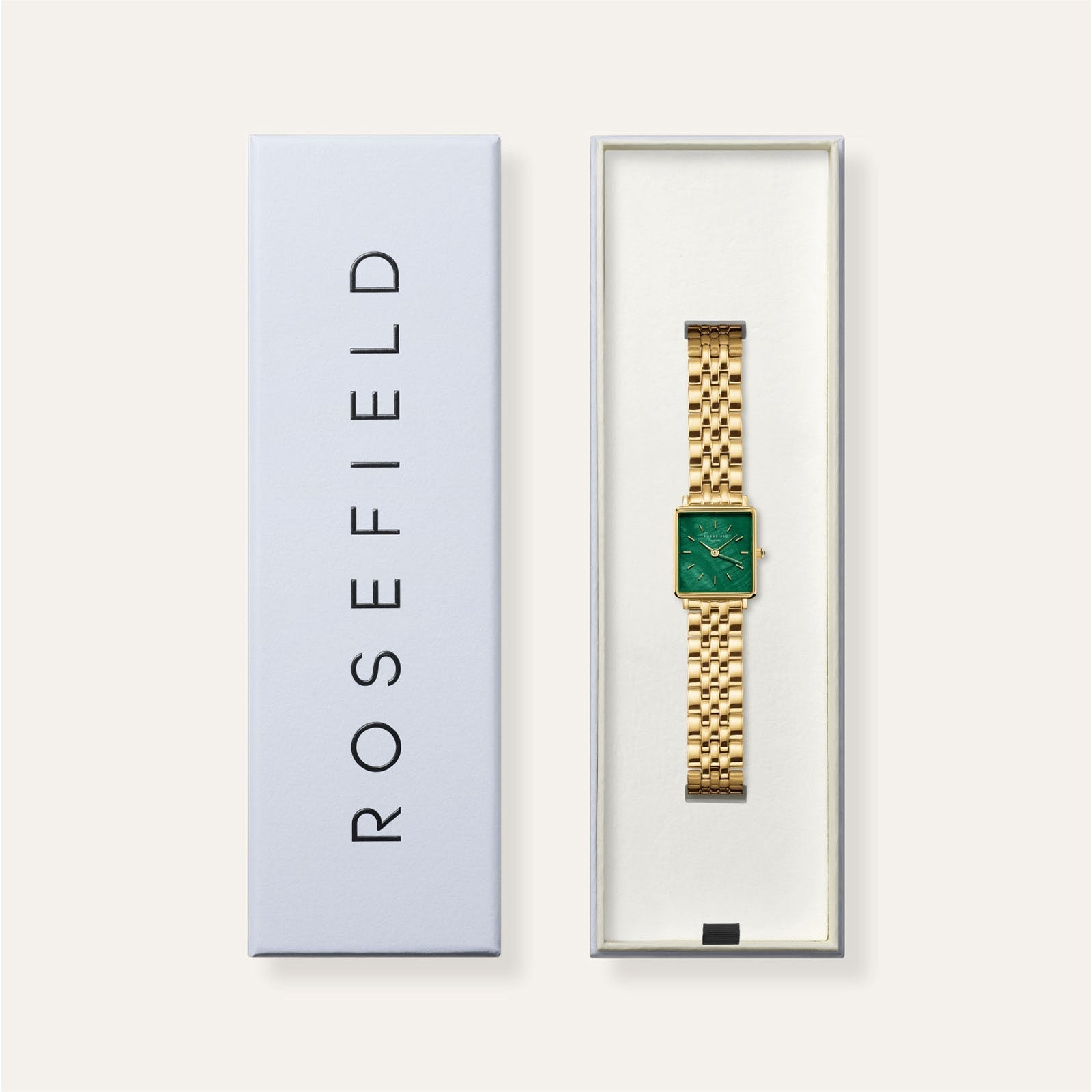 Rosefield Boxy Xs Emerald Watch