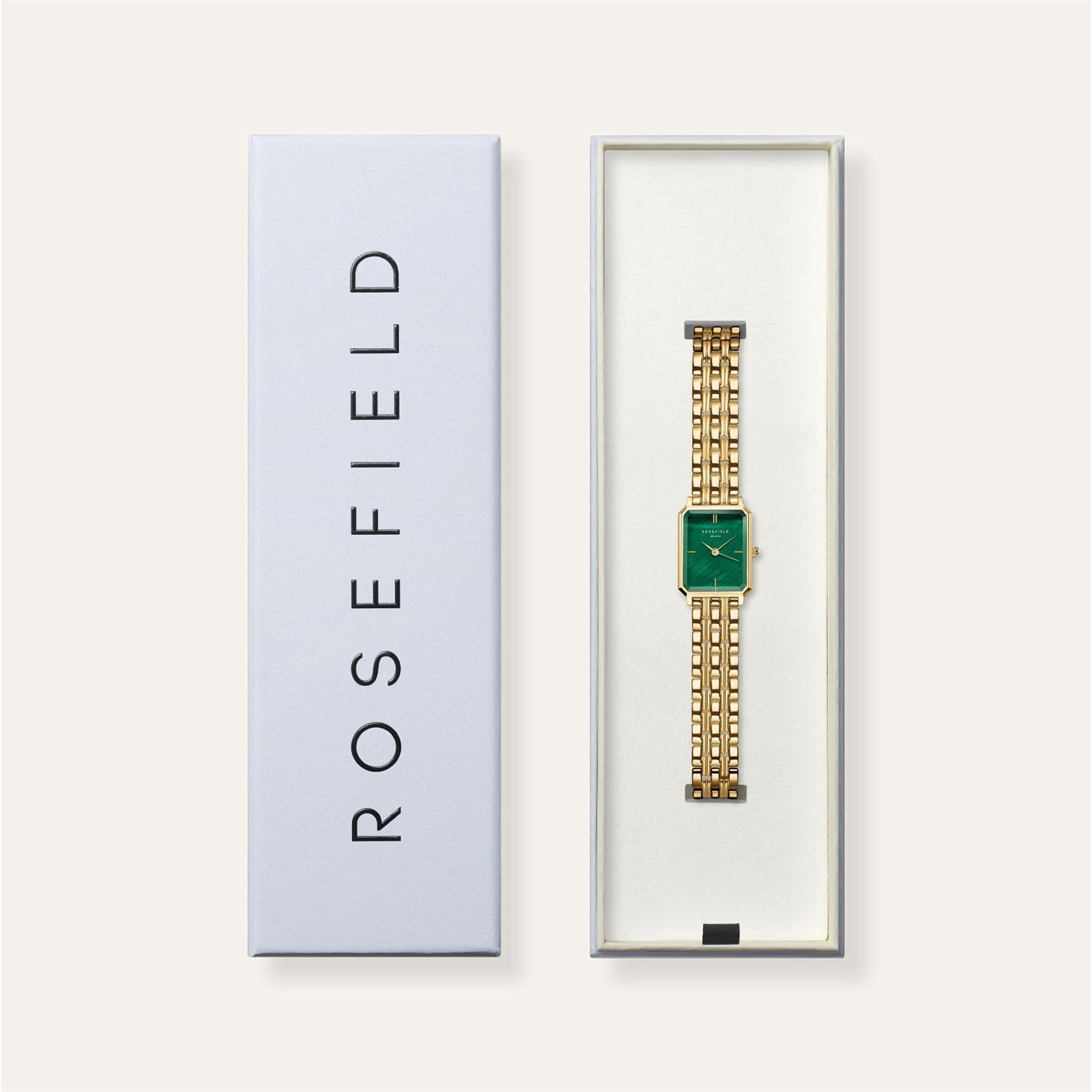 Rosefield Octagon Xs Emerald Watch