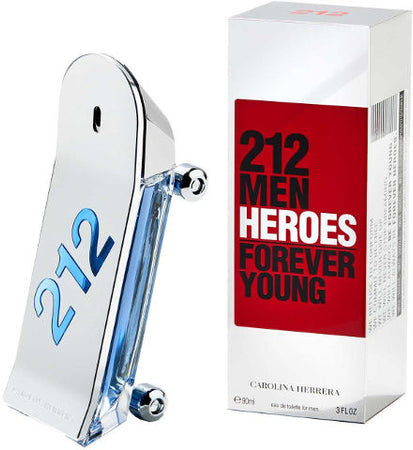 عطر كارولينا هيريرا 212 Men Heroes Forever Young EDT ‏90 مل