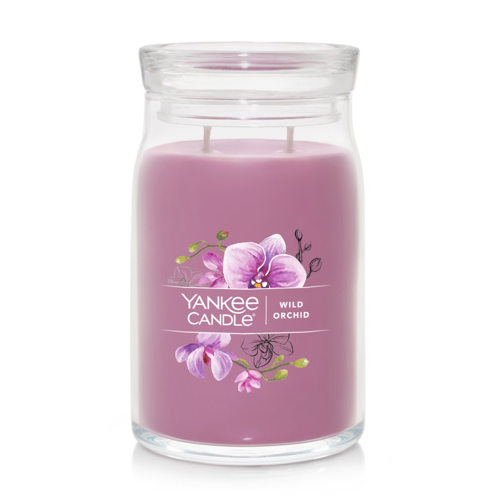 شمعة معطرة يانكي كاندل Wild Orchid Signature Tumbler