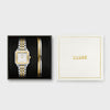 Cluse Gift Box Gracieuse Petite Bicolour & Double Snake Bracelet Watch and Bracelet Set