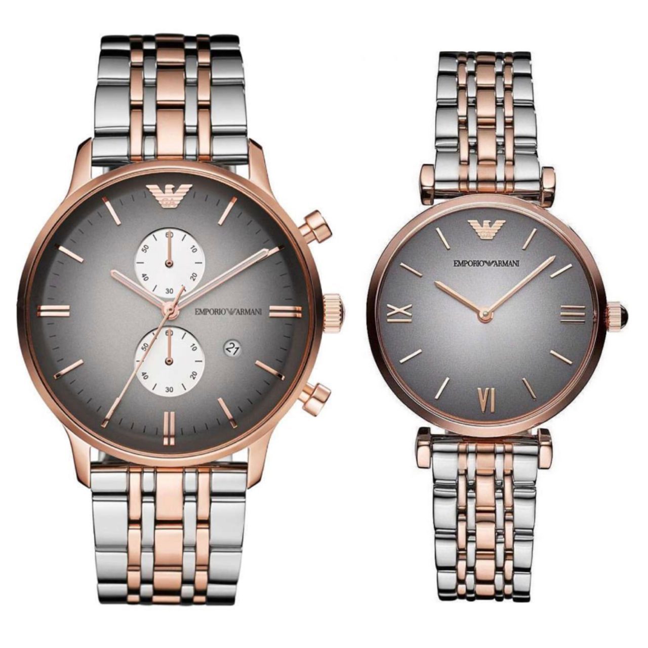 Emporio Armani Classic Couples Watch Set