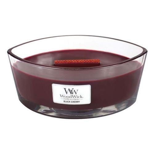Woodwick Black Cherry Ellipse Scented Candle