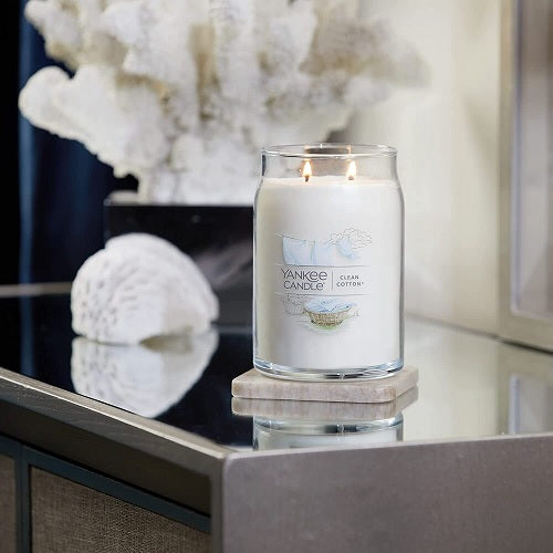 Yankee Candle Clean Cotton Signature Large Scented Candle