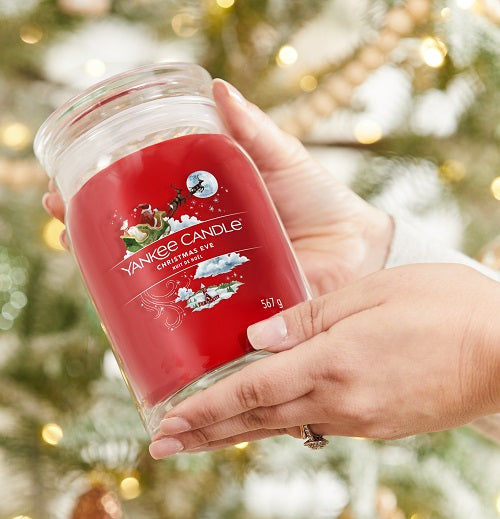 شمعة معطرة يانكي كاندل Christmas Eve Signature Large