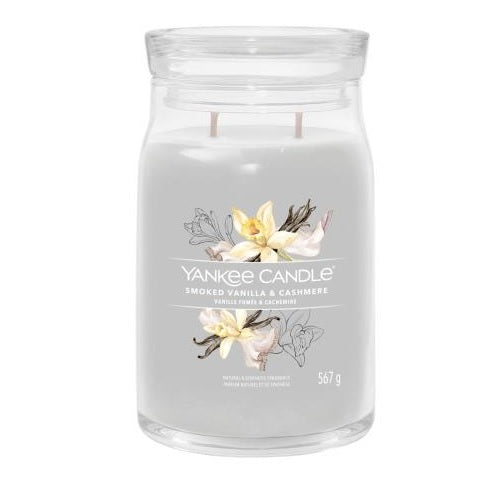 Yankee Candle Smoked Vanilla and Cashmere Signature Large Scented Candle