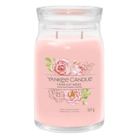 Yankee Candle Fresh Cut Roses Large Jar Scented Candle