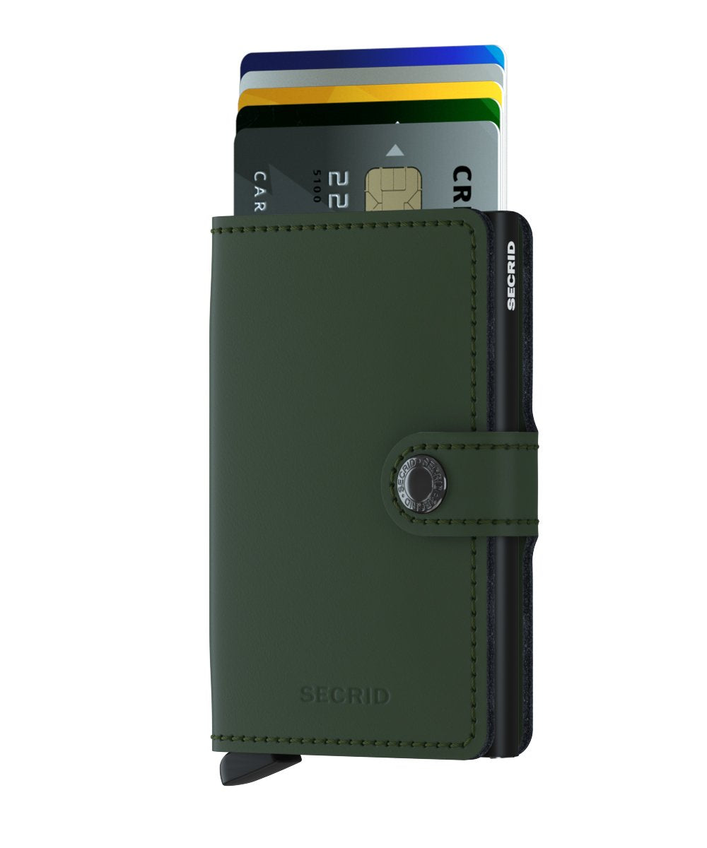 محفظة سكرد Miniwallet Matte Green