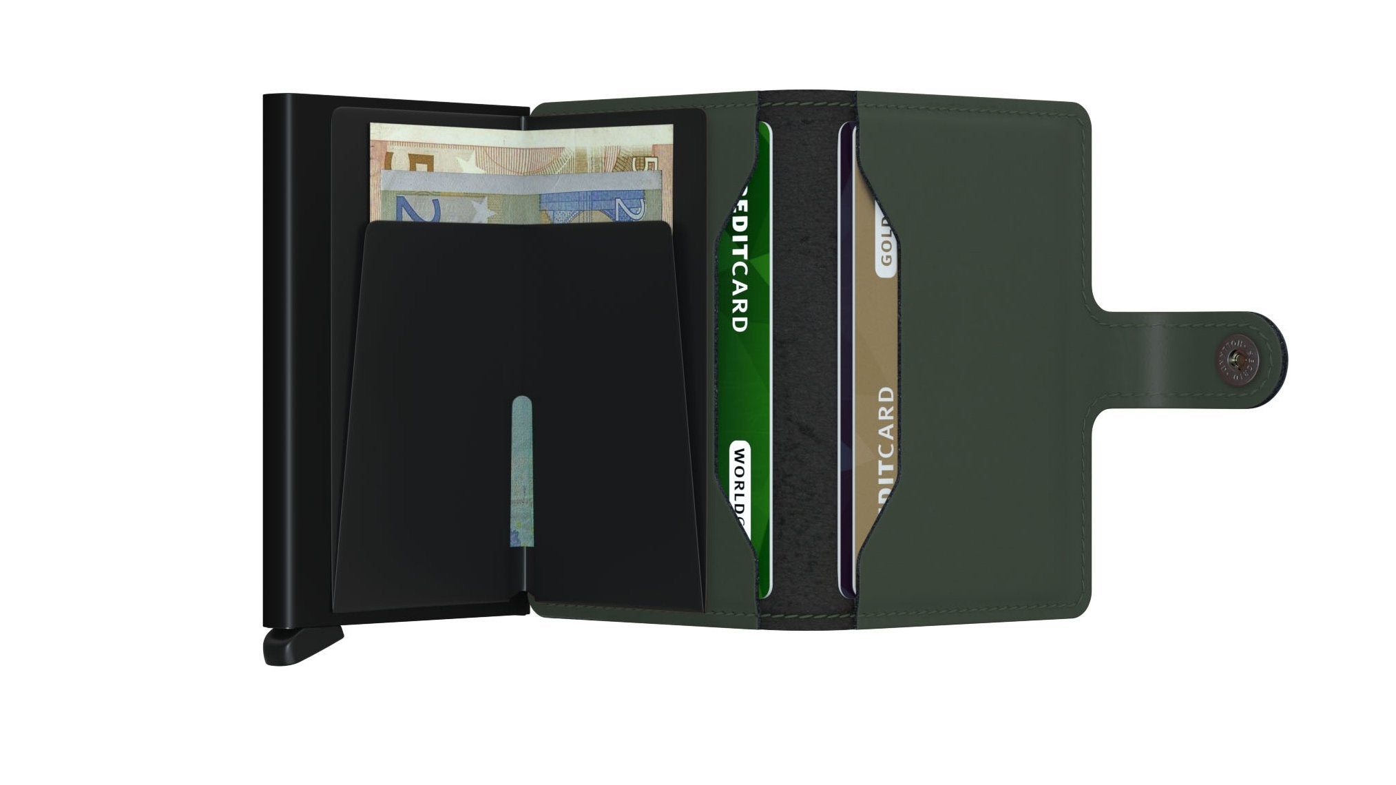 محفظة سكرد Miniwallet Matte Green