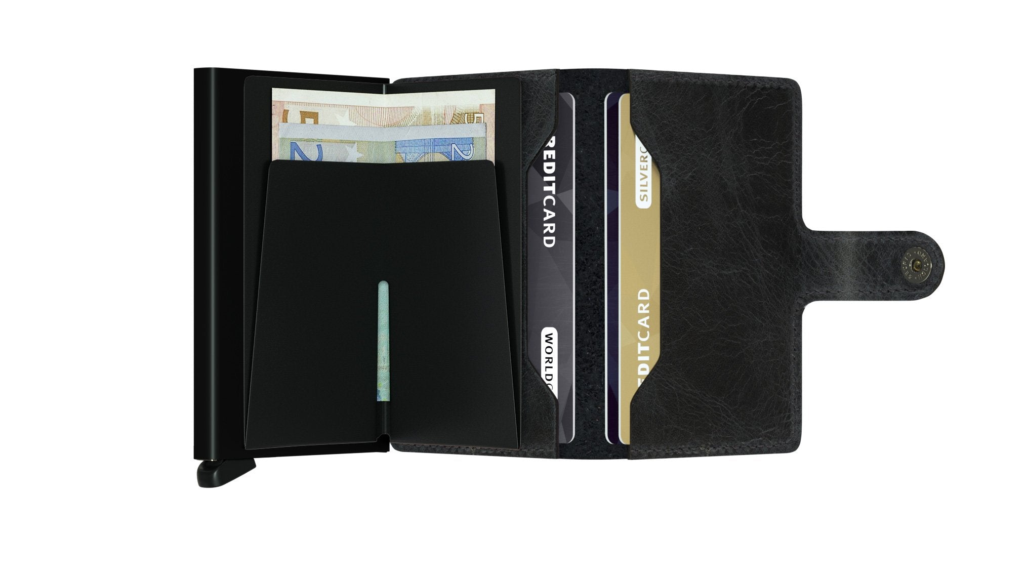 محفظة سكرد Miniwallet Vintage Black
