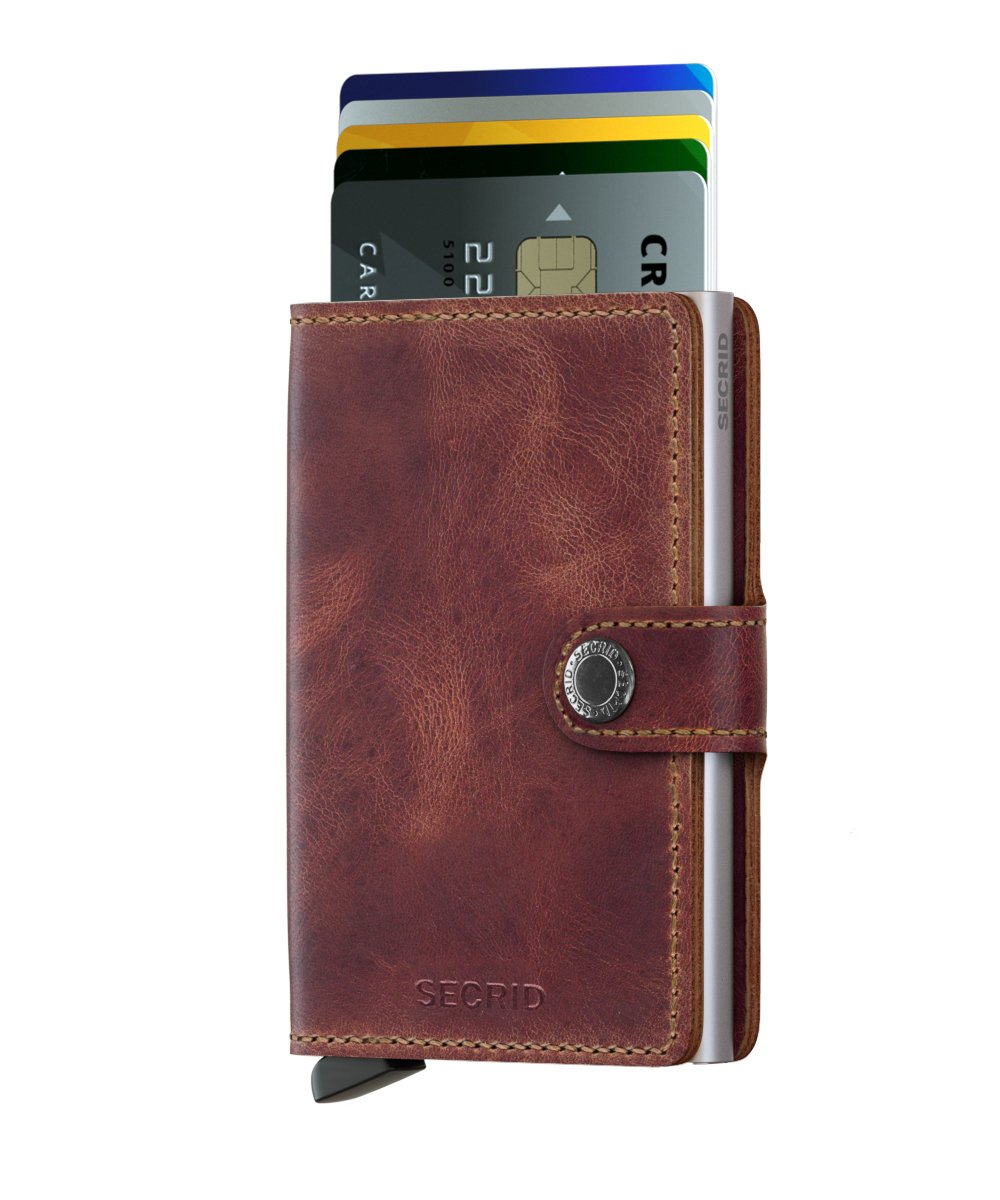 Secrid Miniwallet Vintage Brown Wallet