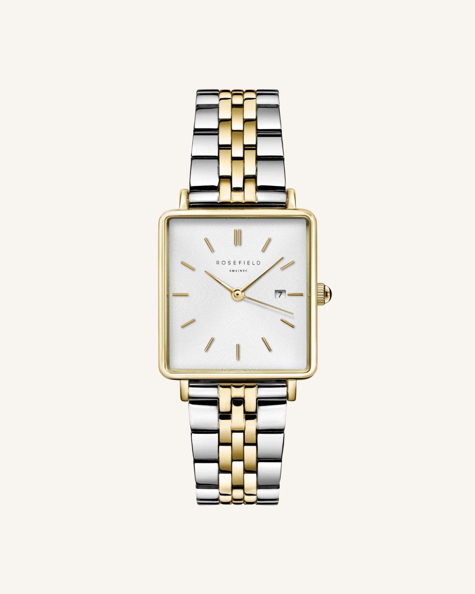 Rosefield Boxy Duotone Watch