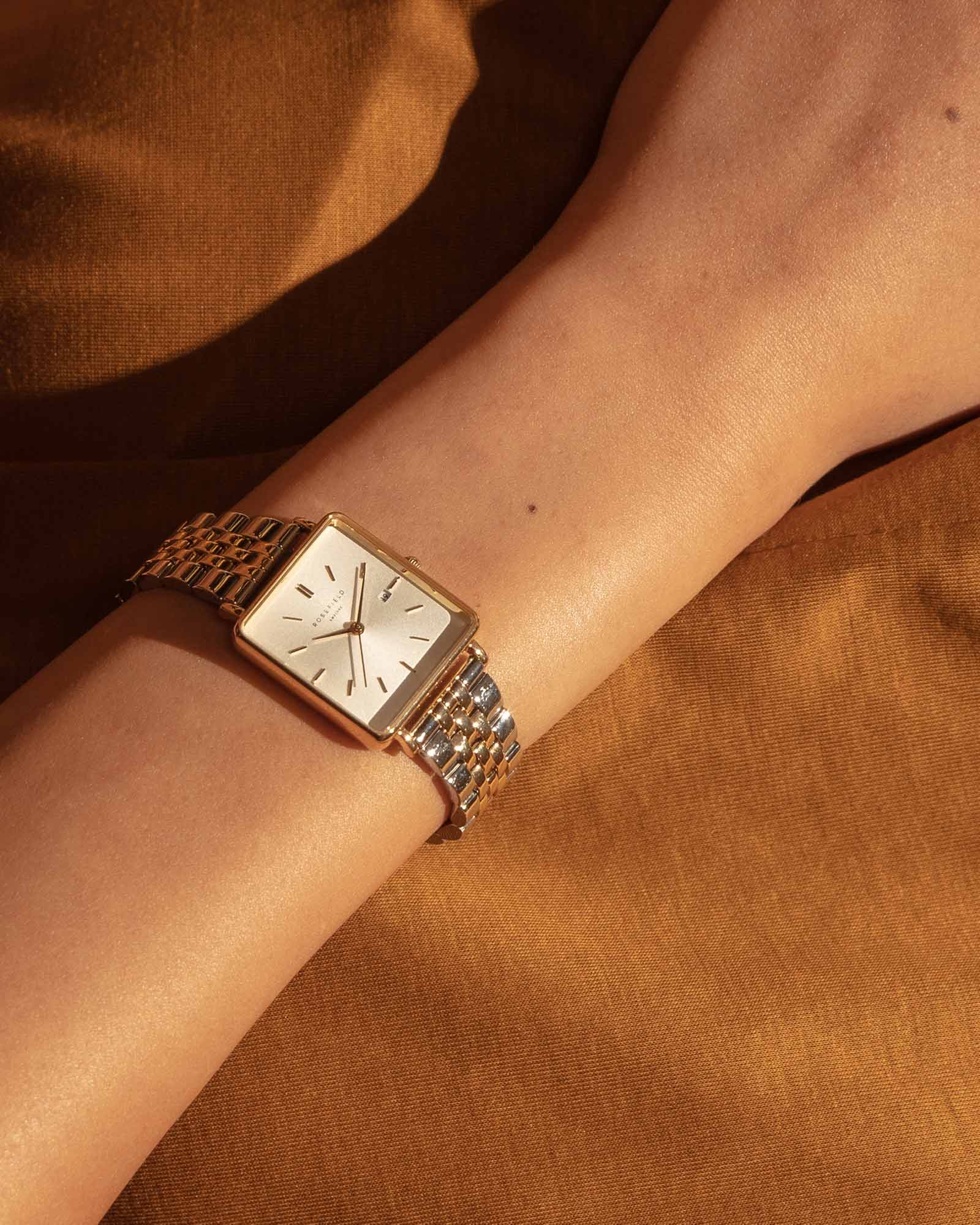 Rosefield Boxy Duotone Watch