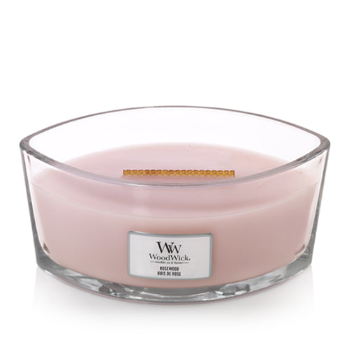 Woodwick Rosewood Ellipse Scented Candle