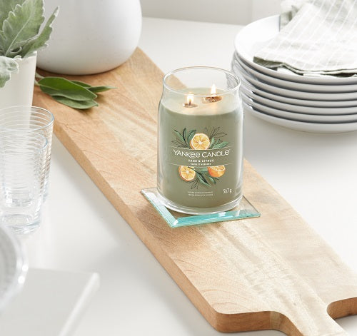 Yankee Candle Sage & Citrus Signature Large Jar Scented Candle