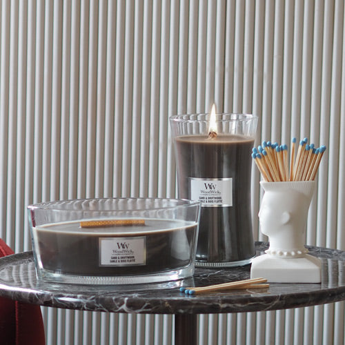 شمعة معطرة وودويك Sand and Driftwood Ellipse Jar