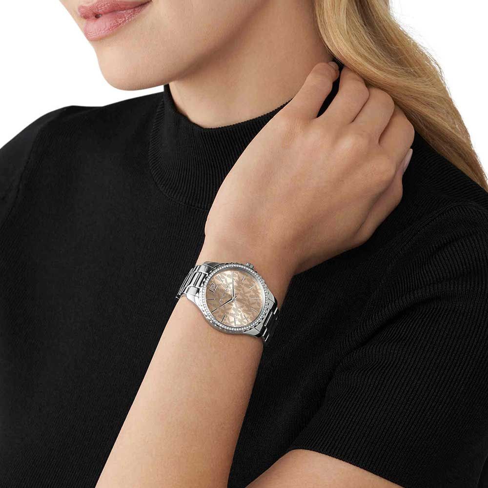 ساعة مايكل كورس Layton Round Pink