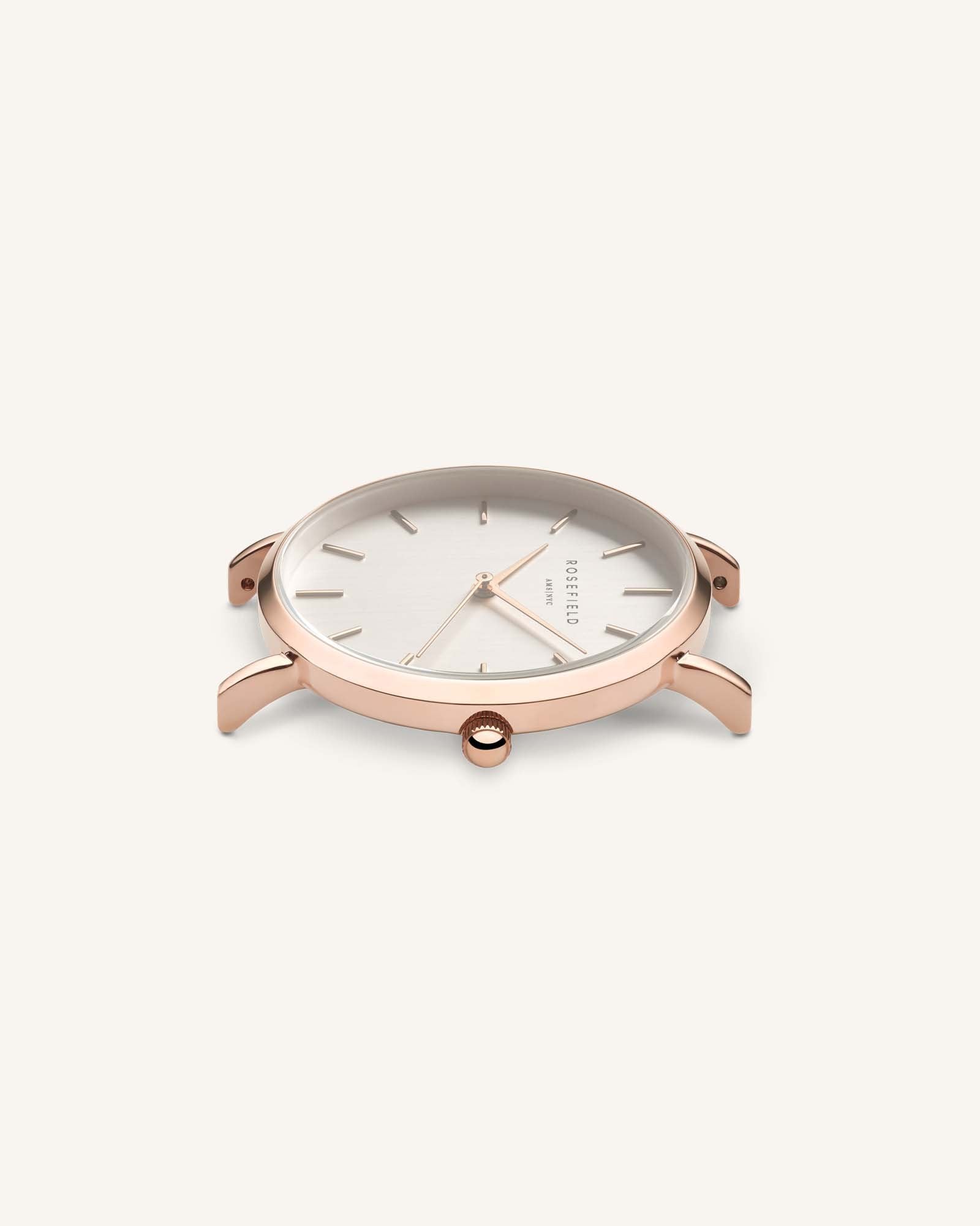 Rosefield West Village Sot Pink Watch