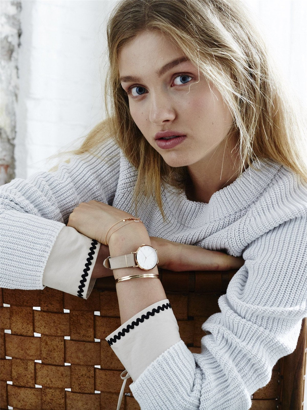 ساعة روزفيلد West Village Sot Pink